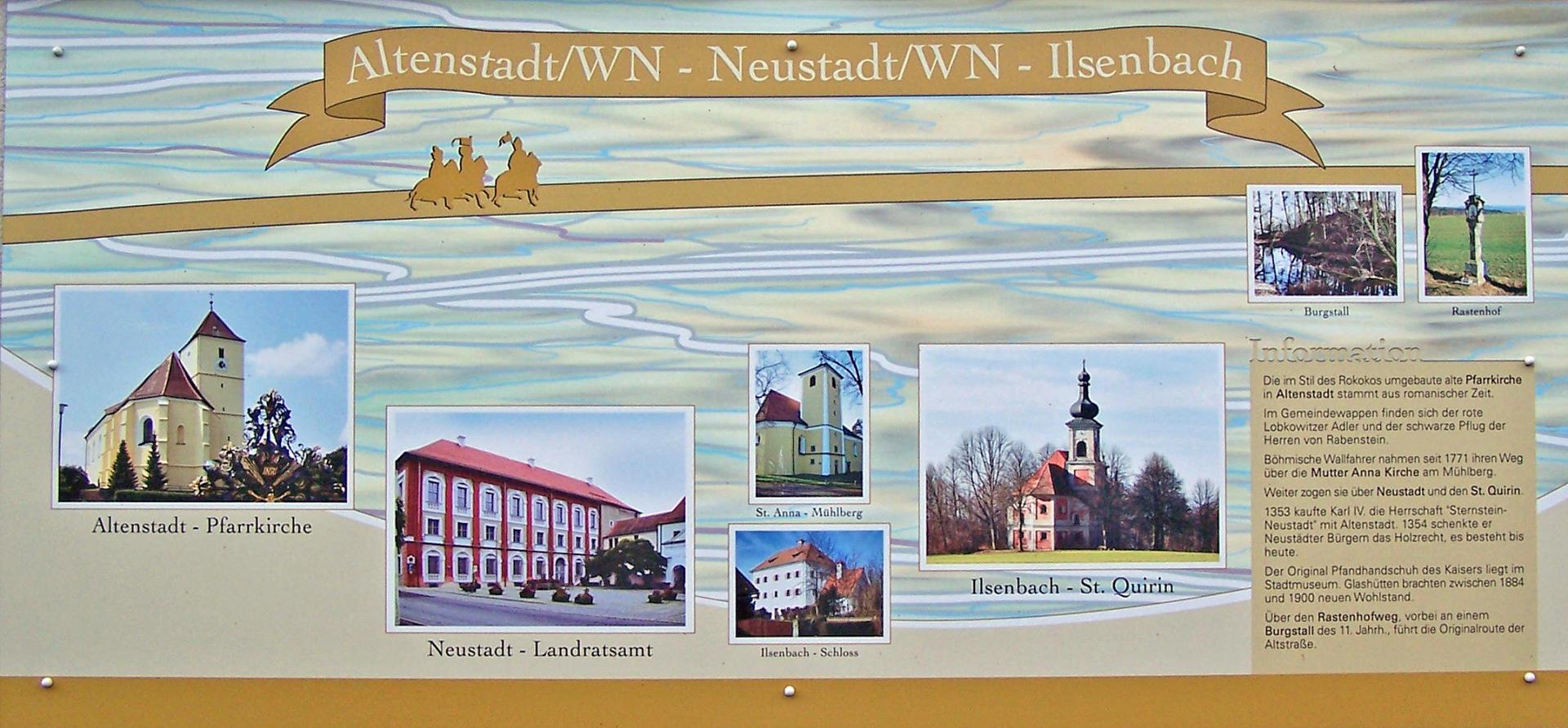 Tafel in Goldener Gasse