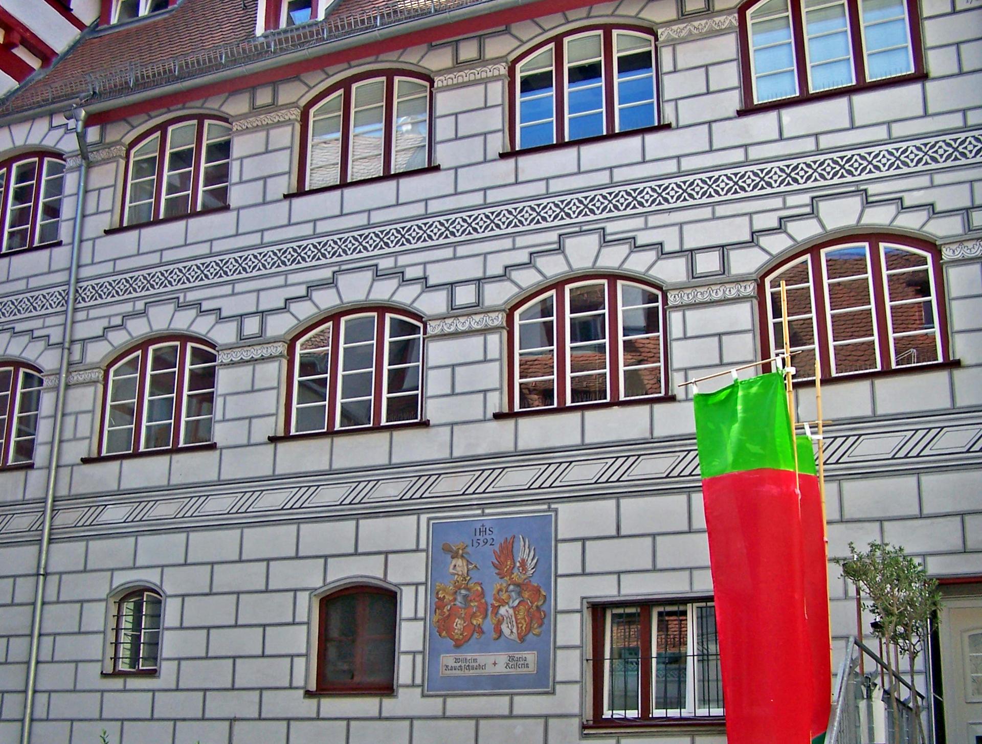 Krone historisch Innenhof