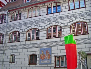 Krone historisch Innenhof