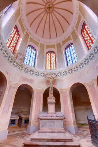 Im Inneren des Mausoleums